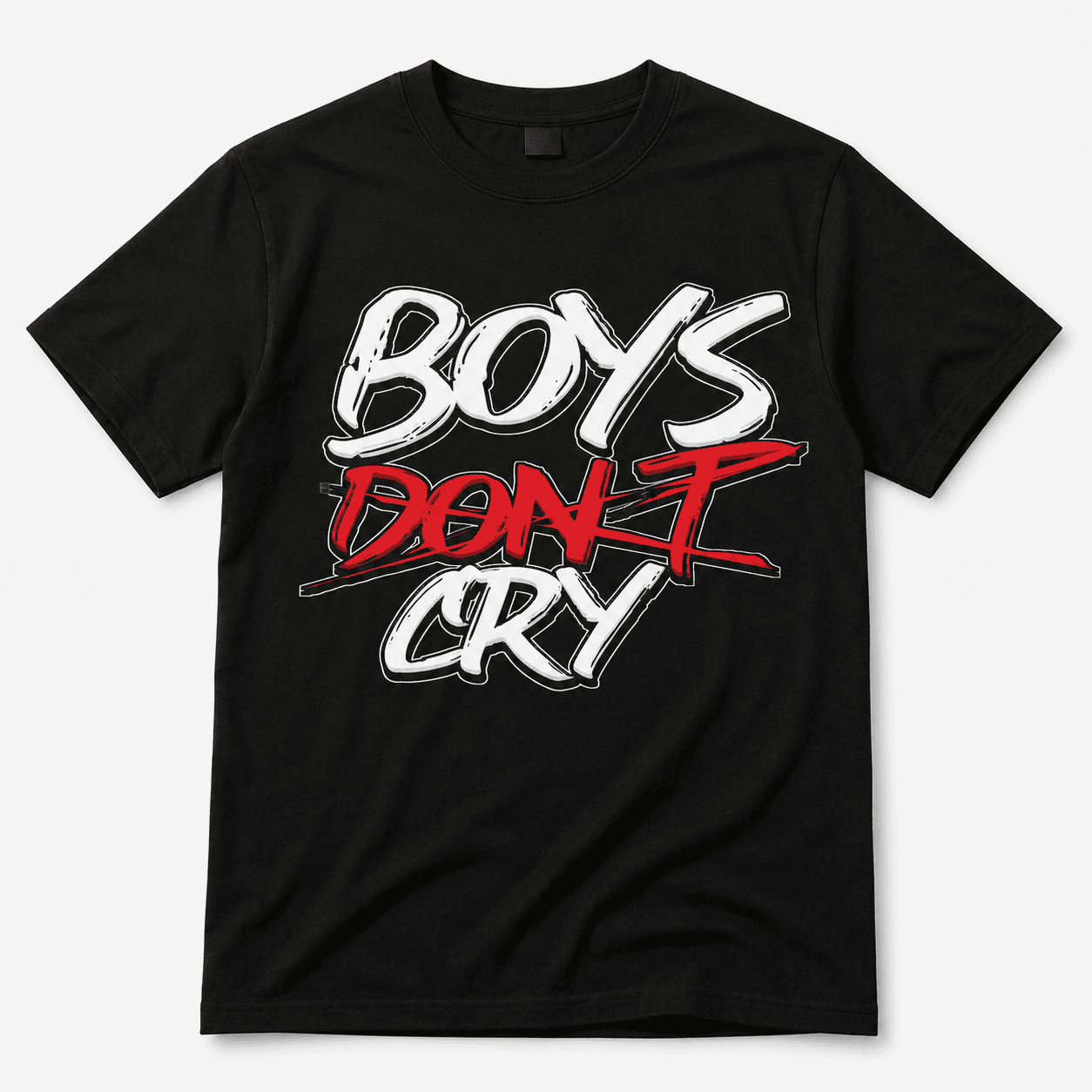 Boys Don't Cry Regular Fit Cotton T-Shirt