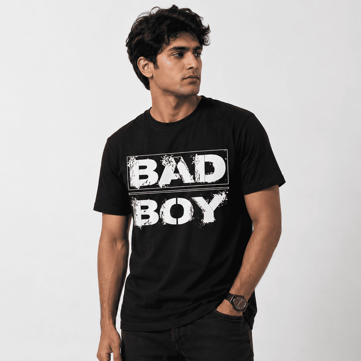 Bad Boy Regular Fit Cotton T-Shirt