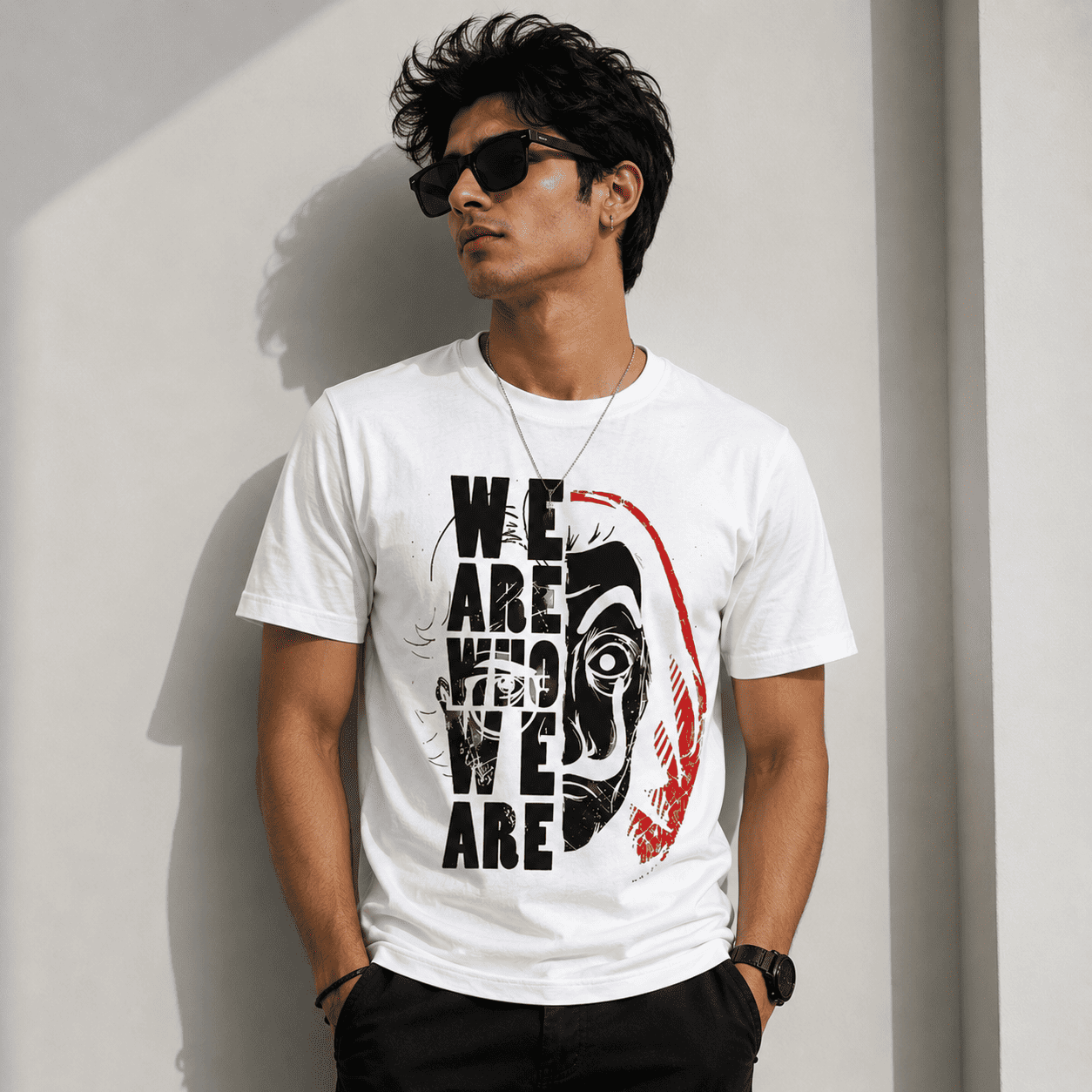 We Are Who We Are Regular Fit T-Shirt