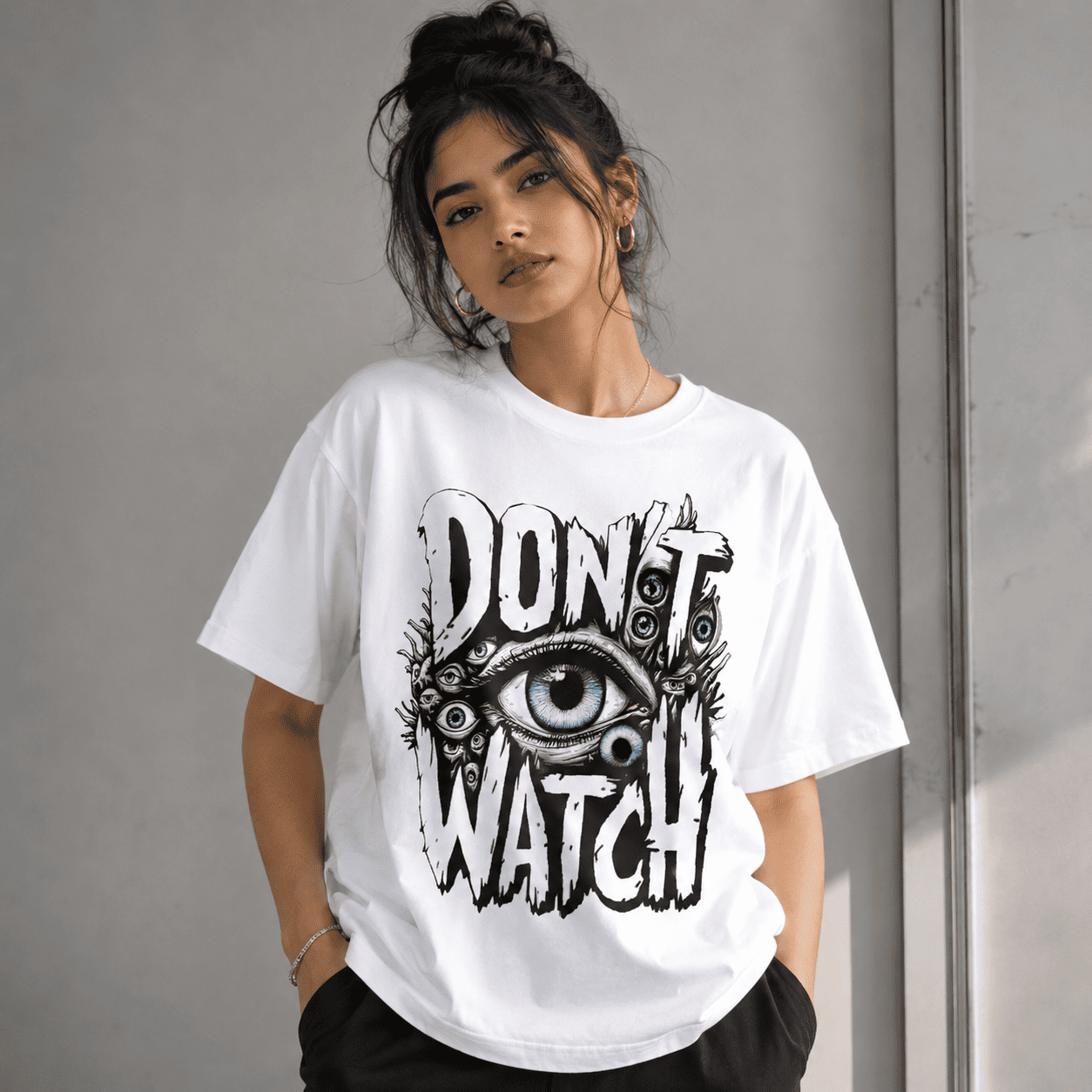Do Not Watch Regular Fit Cotton T-Shirt