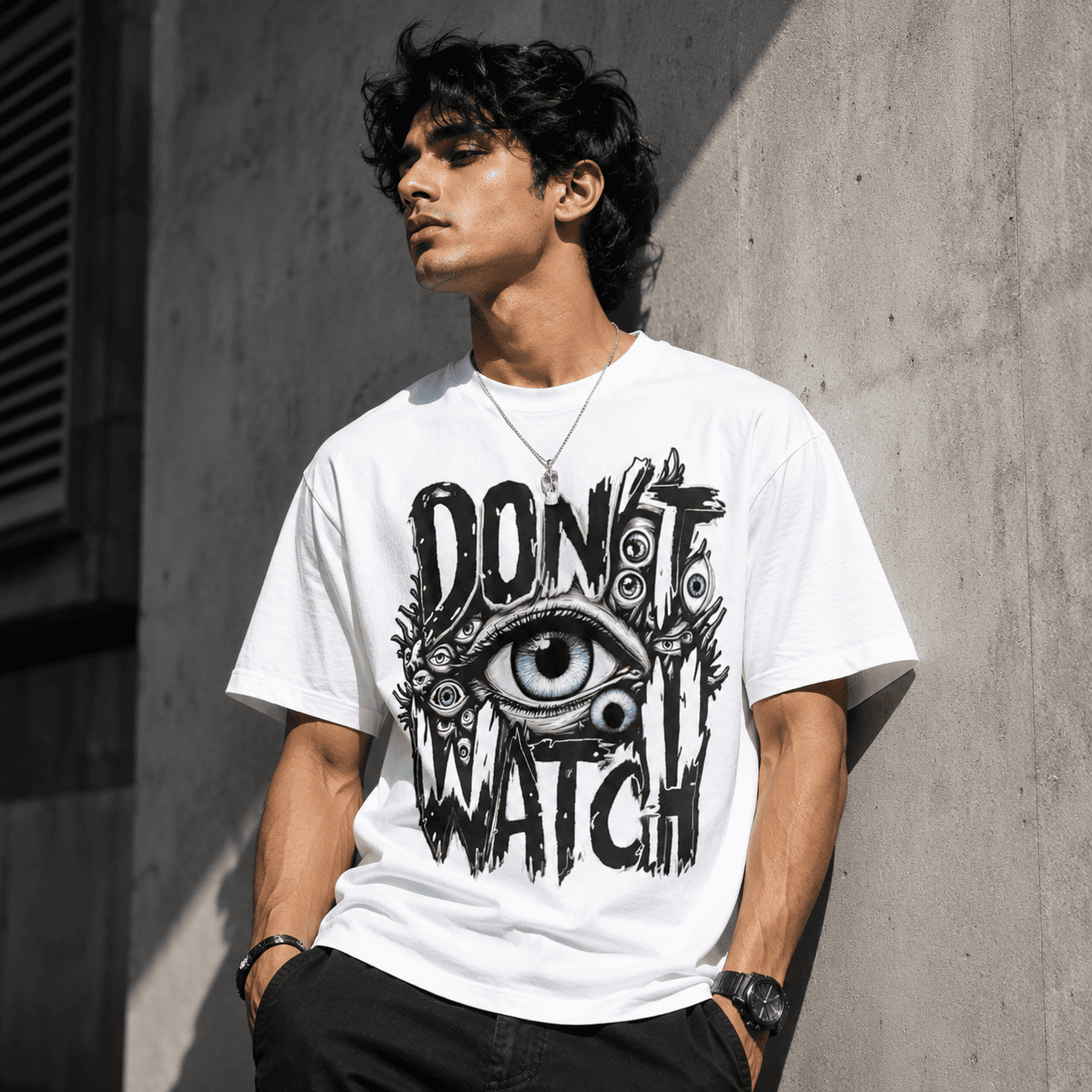 Do Not Watch Regular Fit Cotton T-Shirt