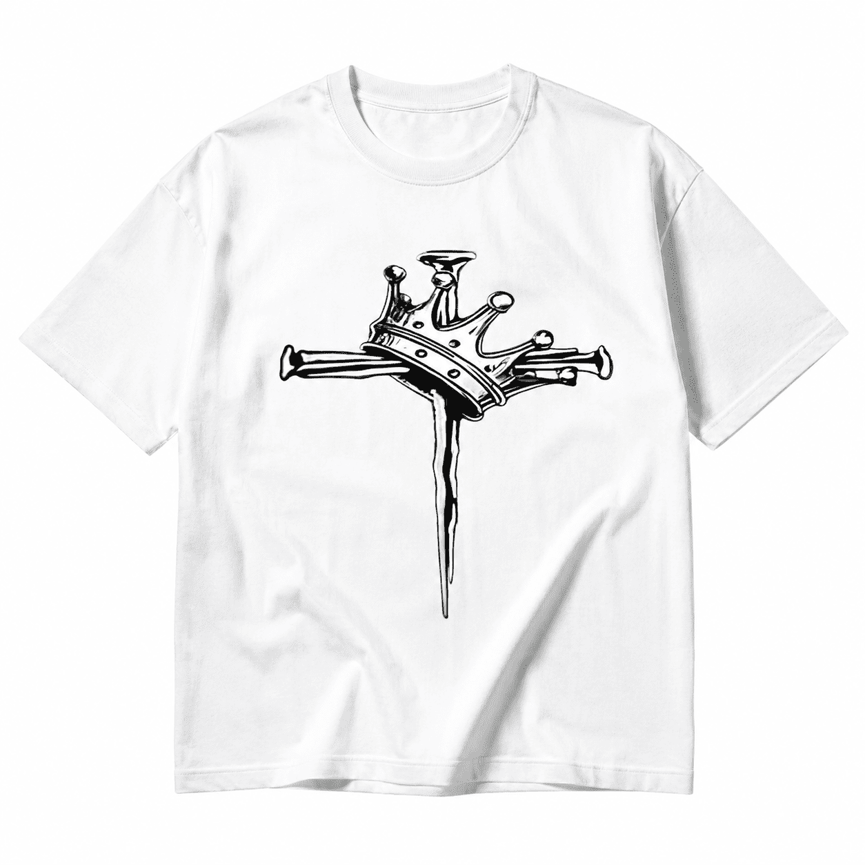 Crown Regular Fit Cotton T-Shirt