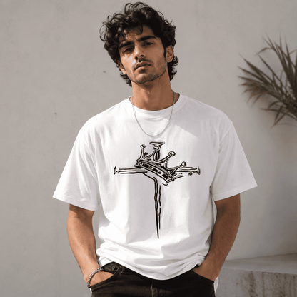 Crown Regular Fit Cotton T-Shirt