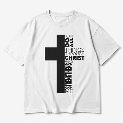 Cross Christ Regular Fit Cotton T-Shirt