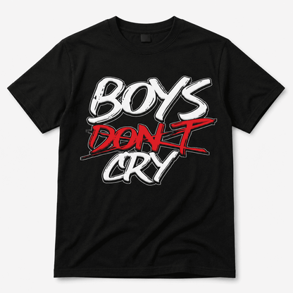 Boys Don't Cry Regular Fit Cotton T-Shirt