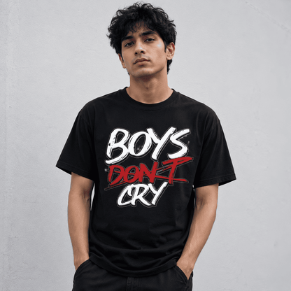 Boys Don't Cry Regular Fit Cotton T-Shirt