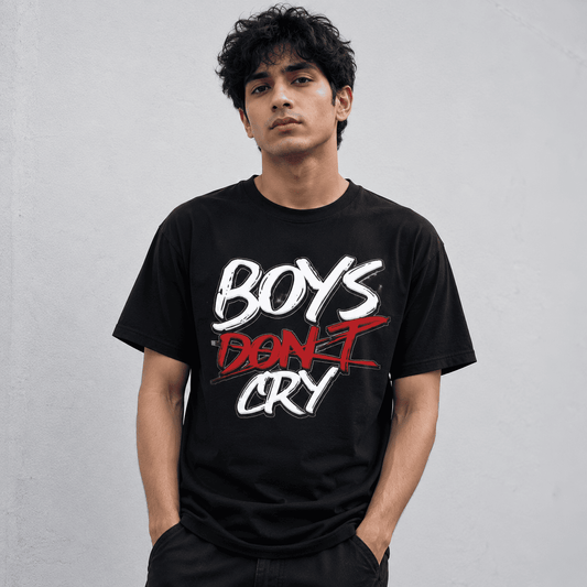 Boys Don't Cry Regular Fit Cotton T-Shirt