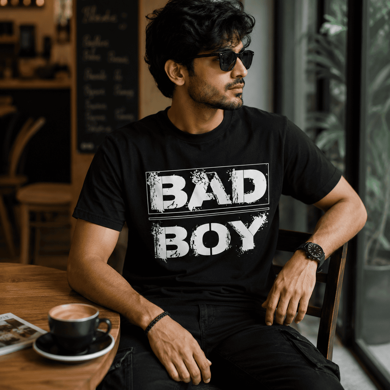 Bad Boy Regular Fit Cotton T-Shirt