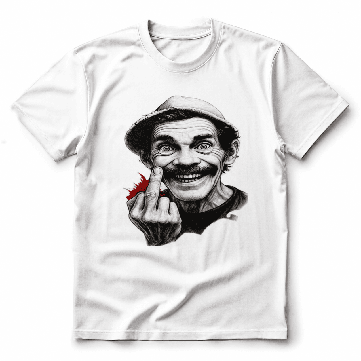Fearless Rebel Regular Fit Cotton T-Shirt