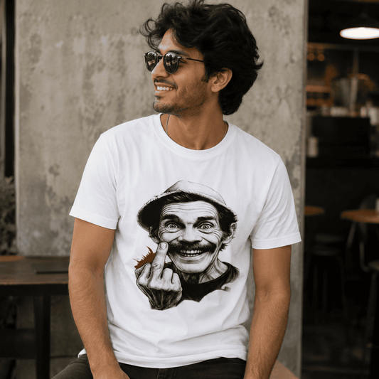 Fearless Rebel Regular Fit Cotton T-Shirt