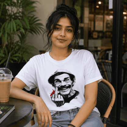 Fearless Rebel Regular Fit Cotton T-Shirt