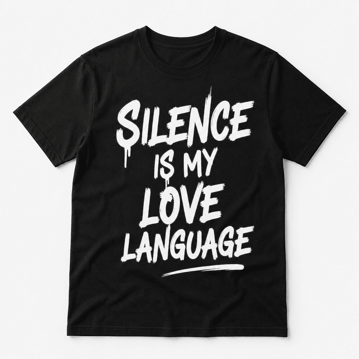 My Love Language Regular Fit Cotton T-Shirt