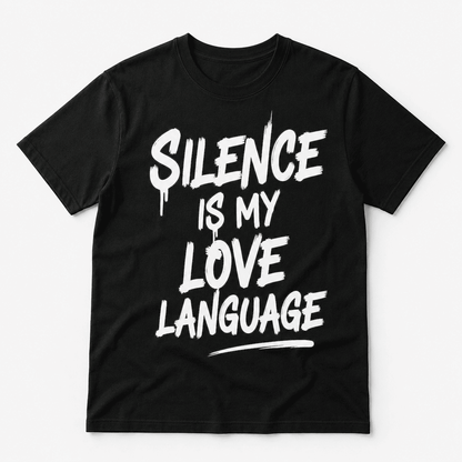 My Love Language Regular Fit Cotton T-Shirt
