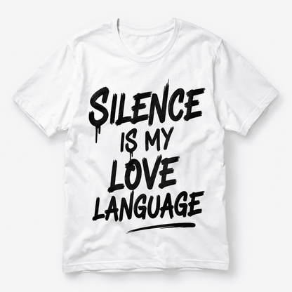 My Love Language Regular Fit Cotton T-Shirt