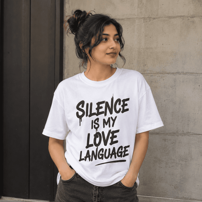 My Love Language Regular Fit Cotton T-Shirt