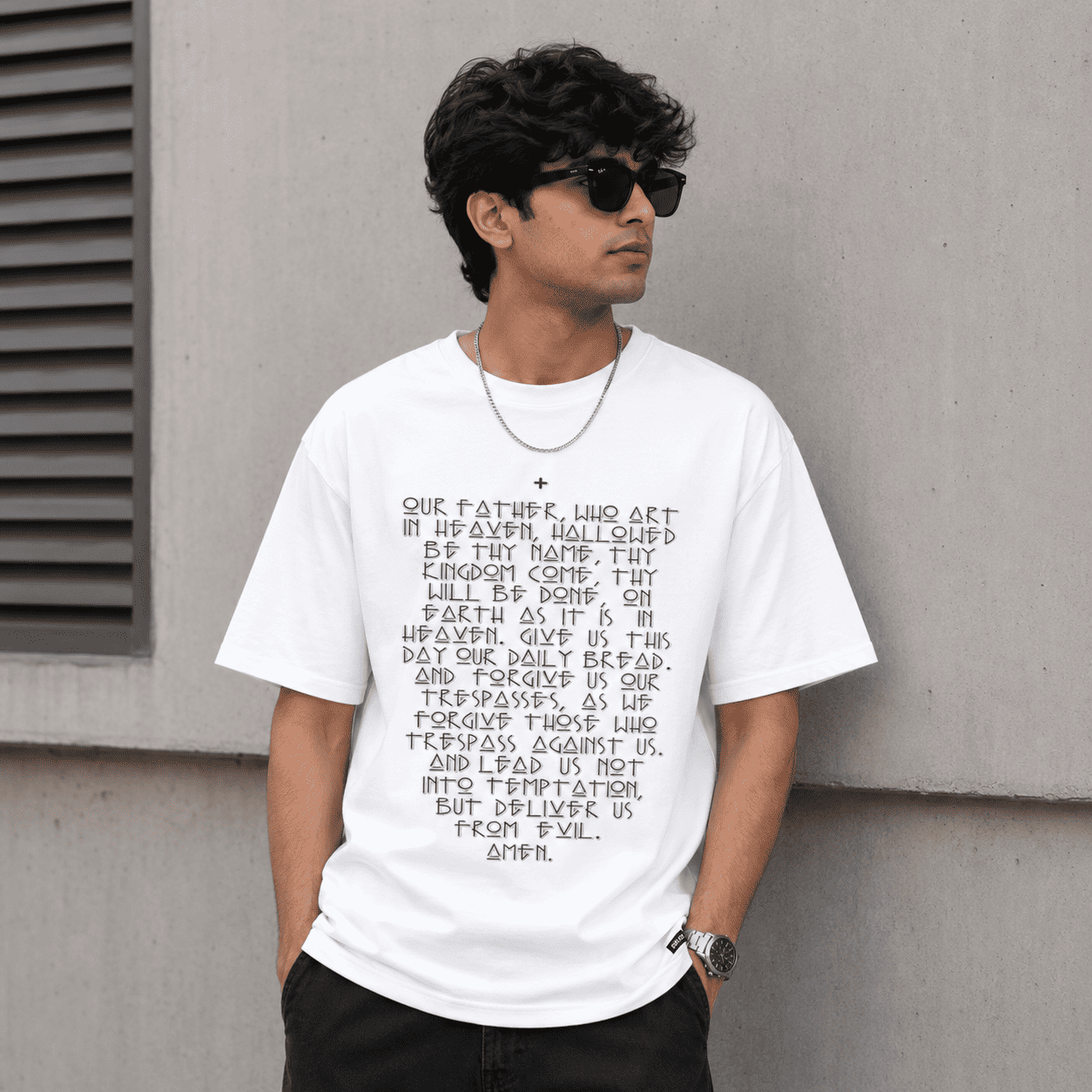 Prayer Regular Fit Cotton T-Shirt
