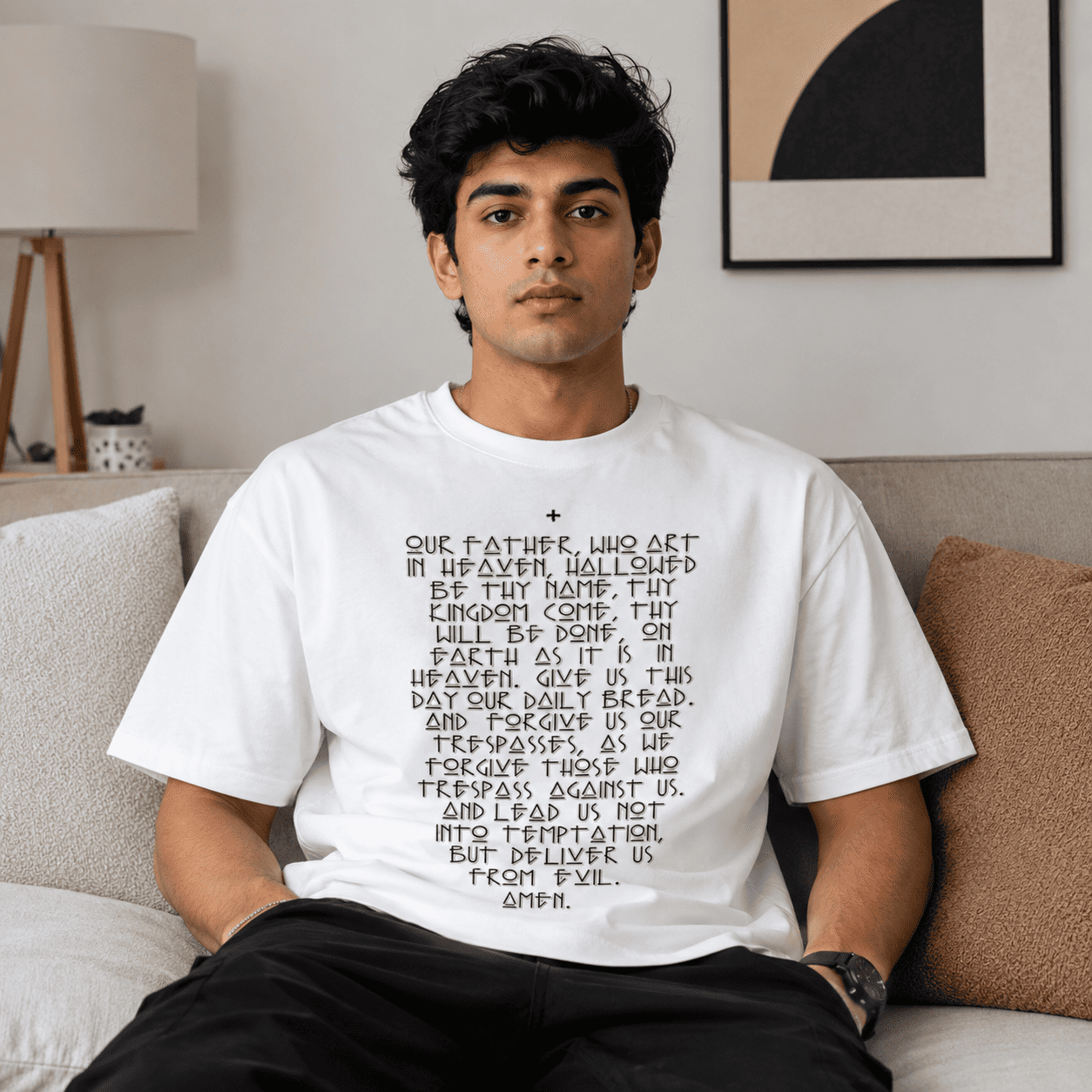 Prayer Regular Fit Cotton T-Shirt