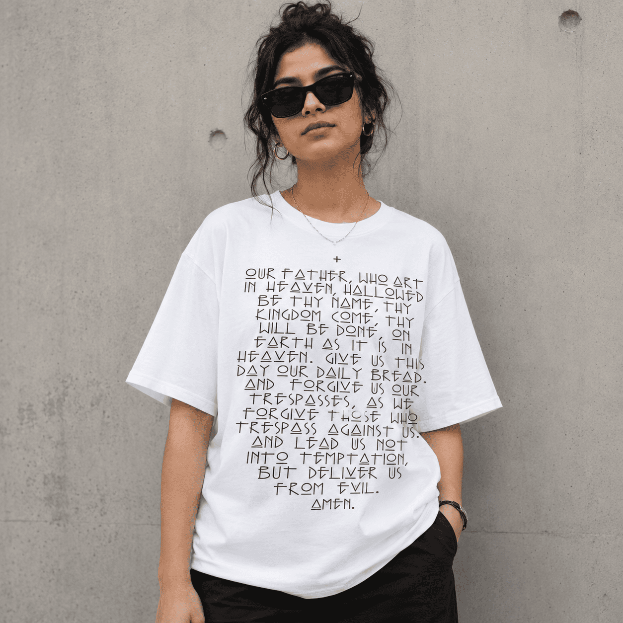 Prayer Regular Fit Cotton T-Shirt