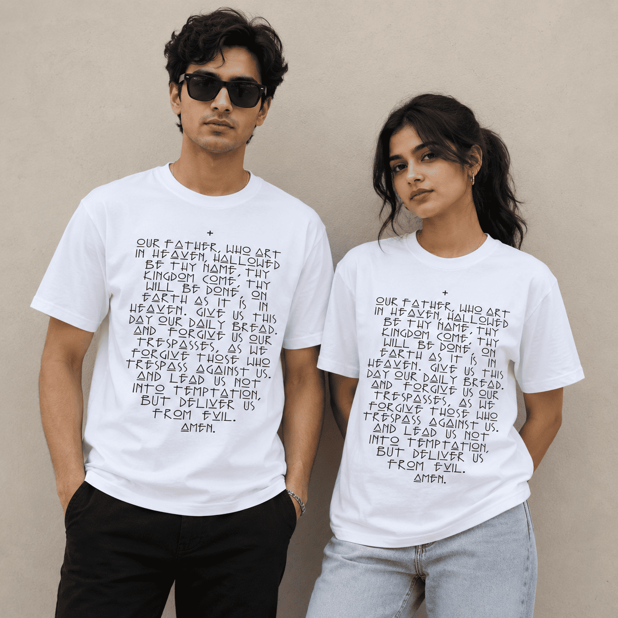 Prayer Regular Fit Cotton T-Shirt