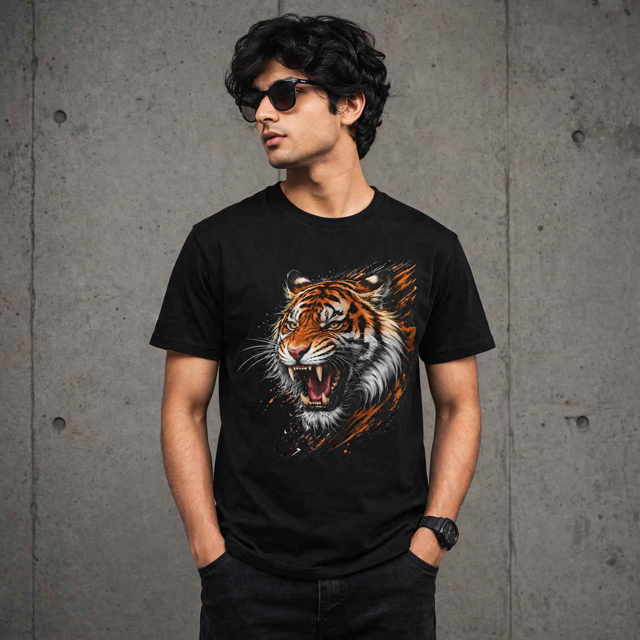 Angry Tiger T-Shirt