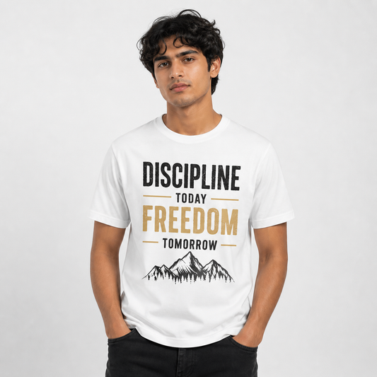 Discipline Today Freedom Tomorrow T-Shirt