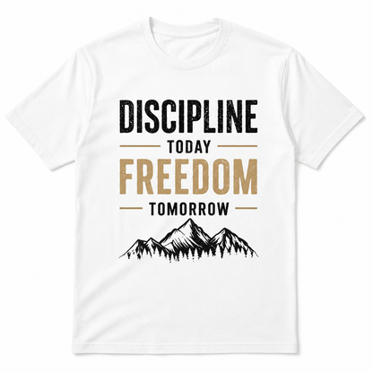 Discipline Today Freedom Tomorrow T-Shirt
