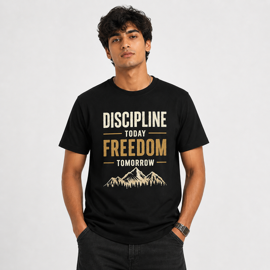 Discipline Today Freedom Tomorrow T-Shirt