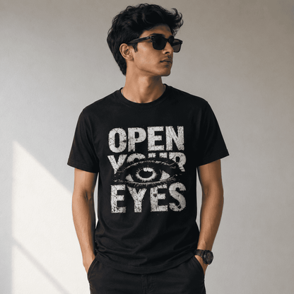 Open Your Eyes Regular Fit T-Shirt