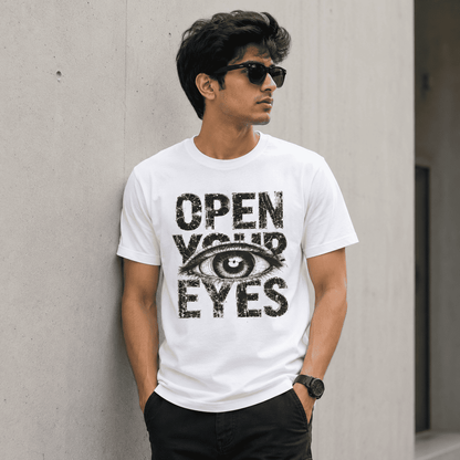 Open Your Eyes Regular Fit T-Shirt