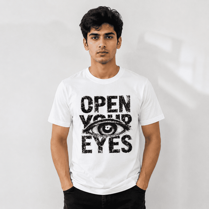 Open Your Eyes Regular Fit T-Shirt