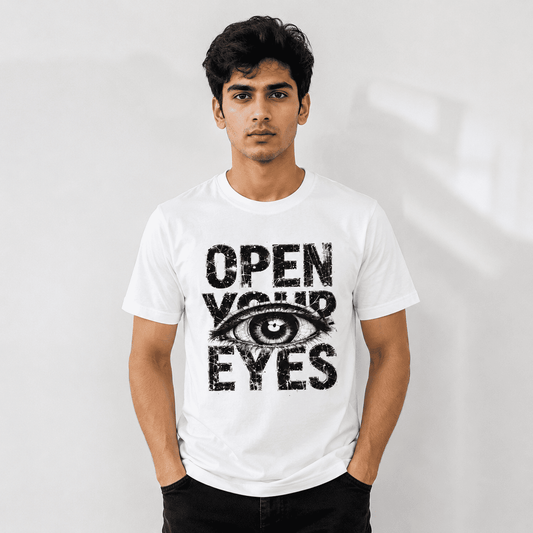 Open Your Eyes Regular Fit T-Shirt