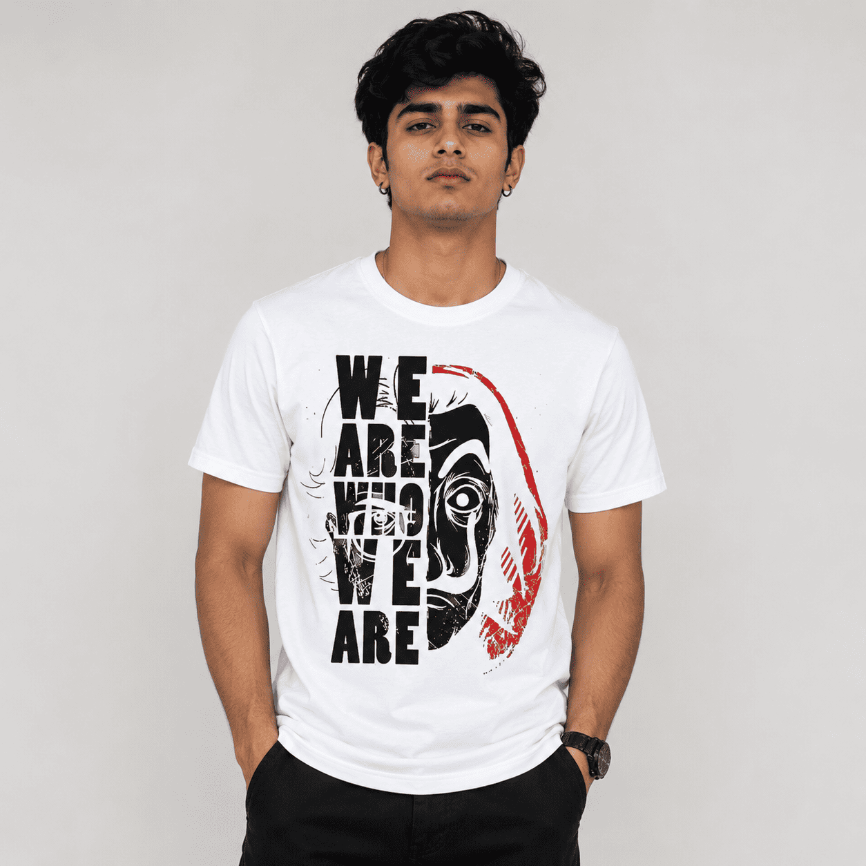 We Are Who We Are Regular Fit T-Shirt