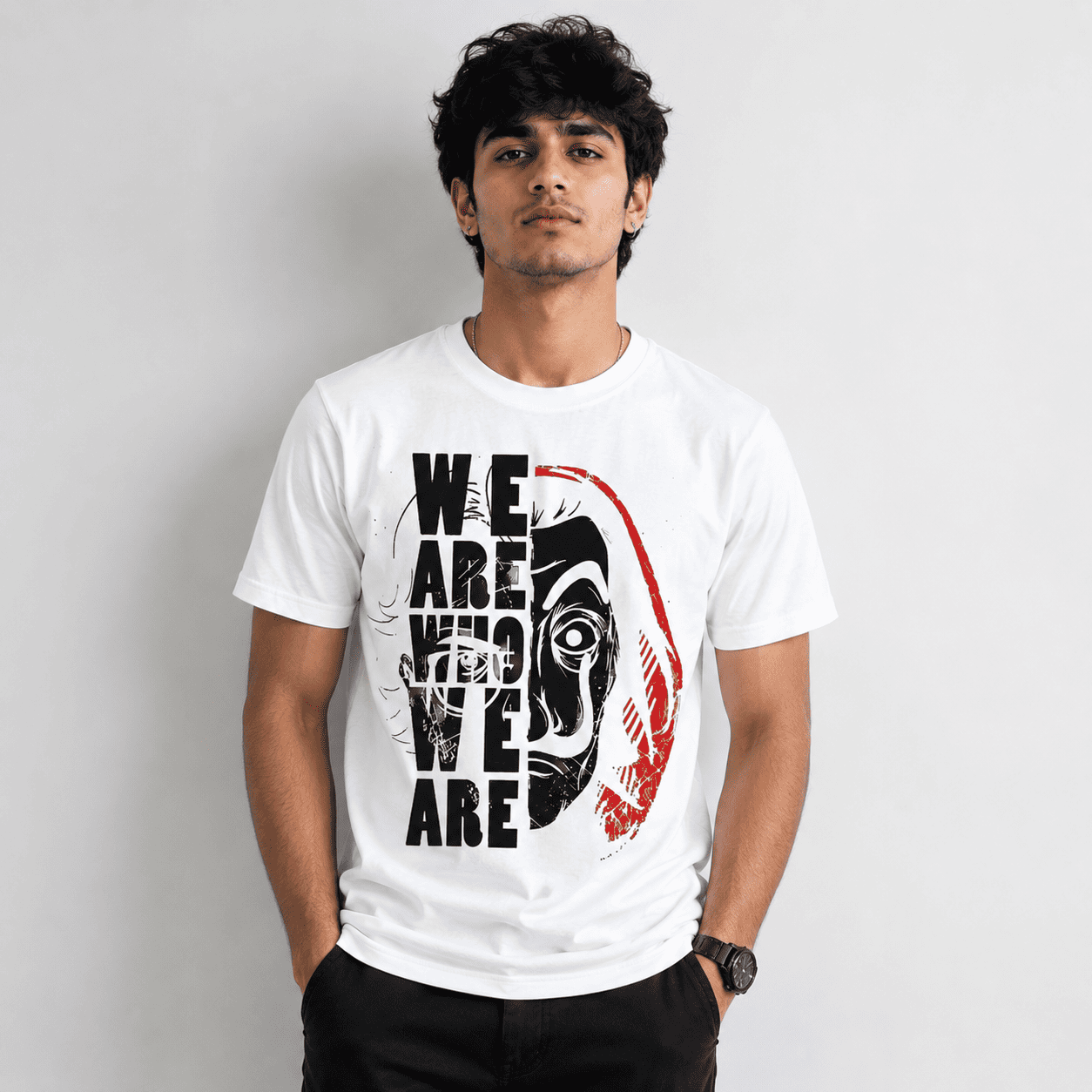 We Are Who We Are Regular Fit T-Shirt