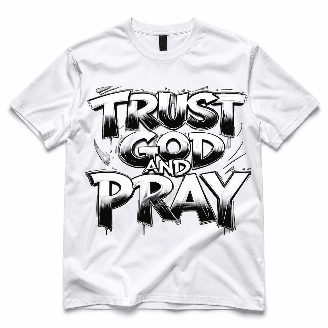 Trust God And Pray Regular Fit T-Shirt