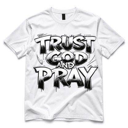 Trust God And Pray Regular Fit T-Shirt