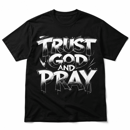 Trust God And Pray Regular Fit T-Shirt