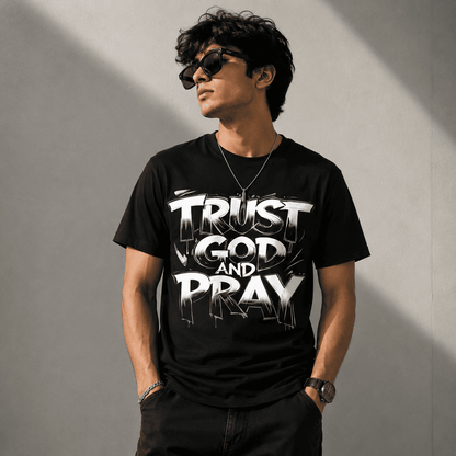 Trust God And Pray Regular Fit T-Shirt
