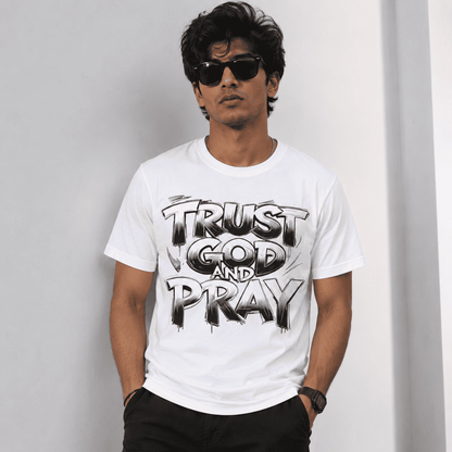 Trust God And Pray Regular Fit T-Shirt