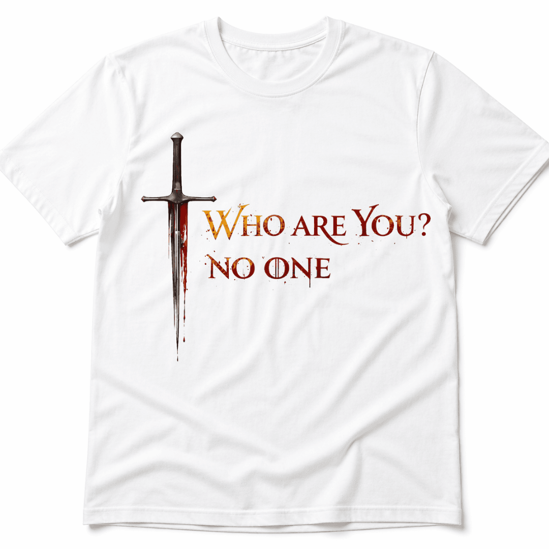 Who Are You? No One T-Shirt