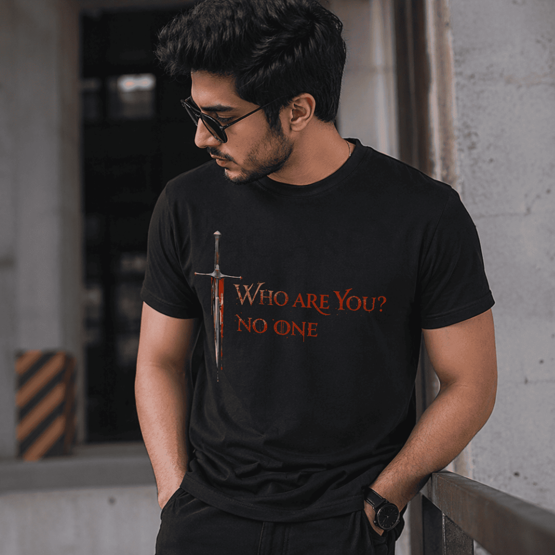 Who Are You? No One T-Shirt